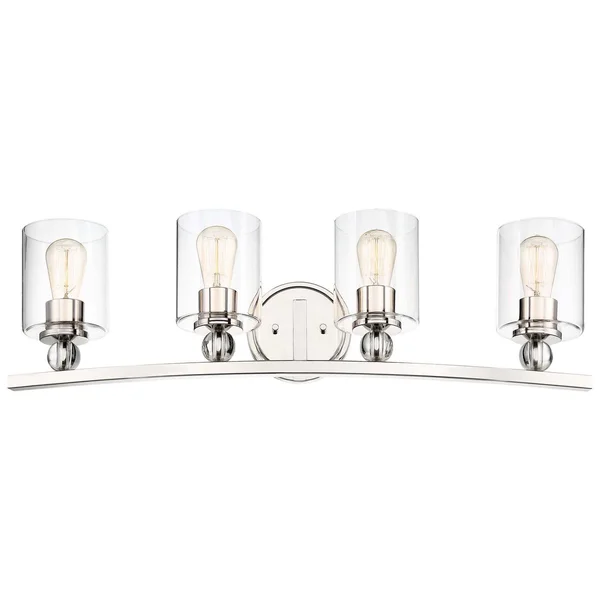 Minka Lavery-3080-613-Studio 5 4 Light Bath Vanity Polished Nickel