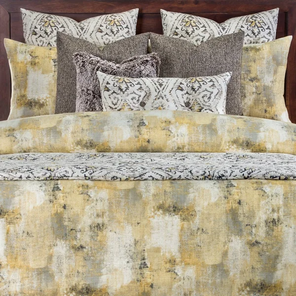 PoloGear Calcutta Luxury Duvet Set with Comforter Insert - Size: Full, White