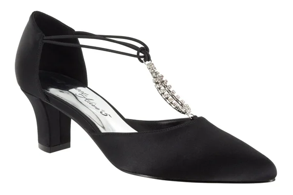 Easy Street Moonlight Pump - Women's - Black Satin