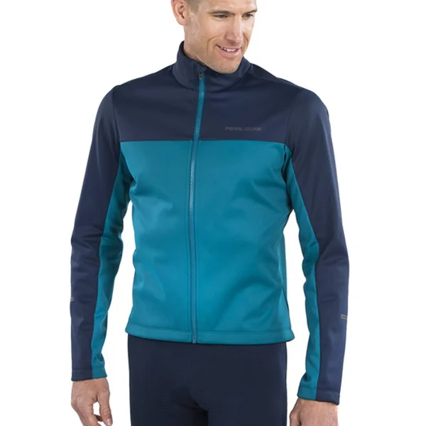Pearl Izumi Quest AmFIB Jacket - Men's Navy/Teal, XXL