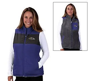 NFL Women's Reversible Vest - Size XXX-Large, Ravens