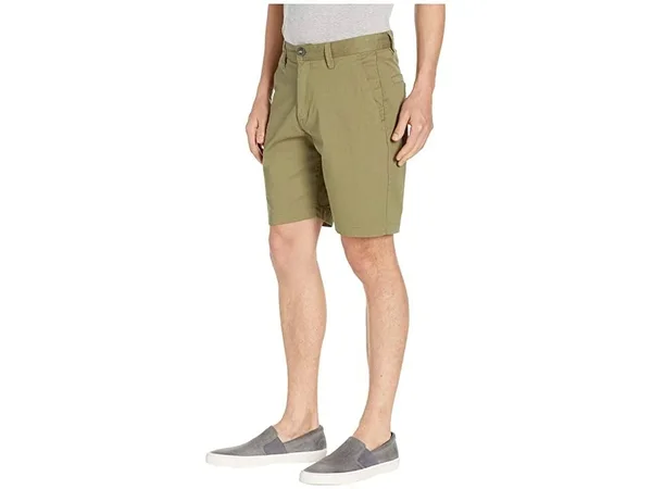 Volcom Frickin Lightweight Chino Shorts (Squadron Green) Men's Shorts