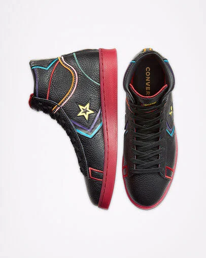 Converse Chinese New Year Pro Leather - Black - Hi-top Sneakers