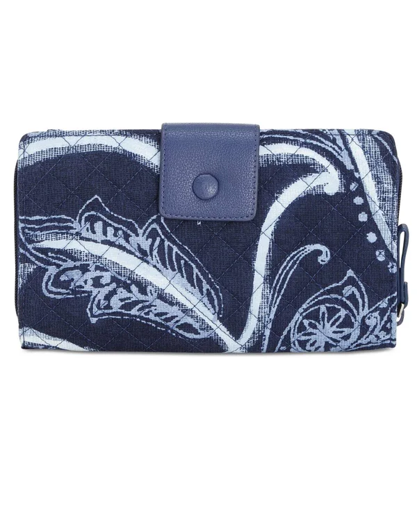 Vera Bradley RFID Deluxe All Together Crossbody Bag - Purple