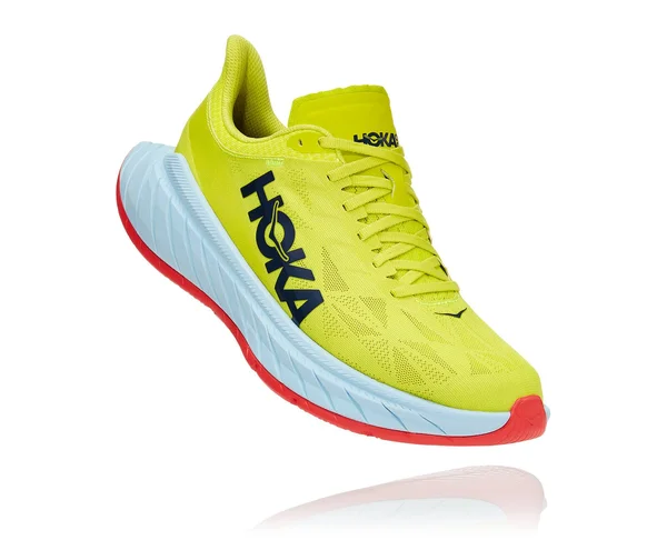 Hoka One One Carbon x 2 Evening Primrose/Fiesta 7.5 D