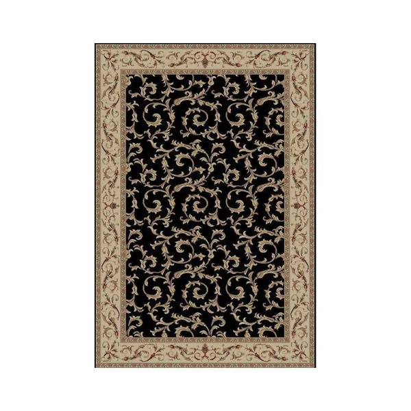 Concord Global 3&11x22 x 5&7x22 Black Jewel Veronica Area Rug