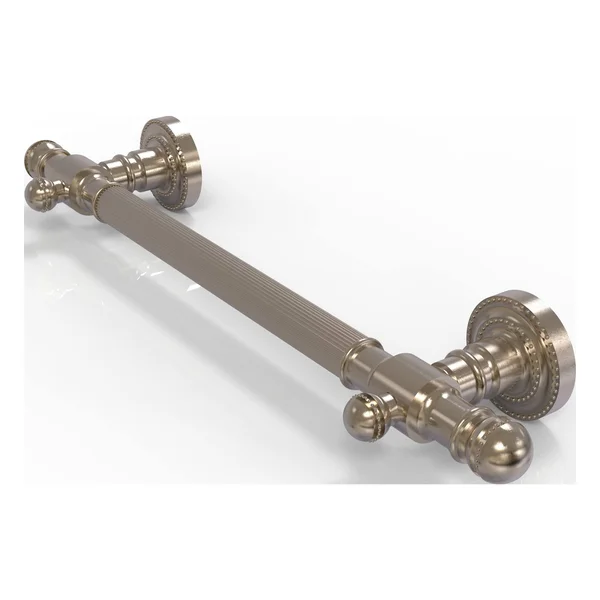Allied Brass DT-GRR-16-PEW 16 inch Grab Bar Reeded, Antique Pewter