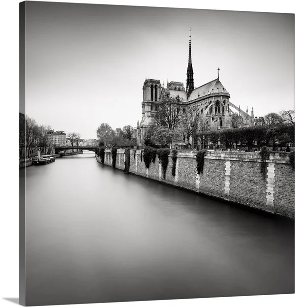 Notre Dame II, Canvas Wall Art, 16x16, Great Big Canvas
