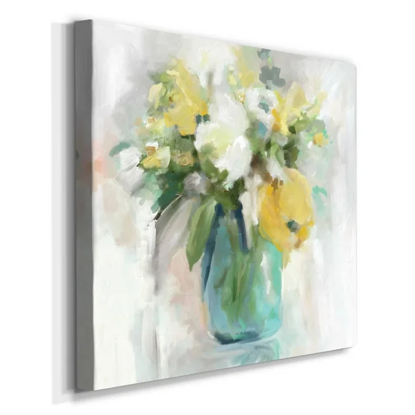 Impasto Bouquet-Premium Gallery Wrapped Canvas - Ready to Hang - 24x24
