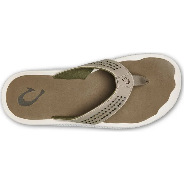 Olukai Ulele Sandals - Men's Blue/Charcoal, 14