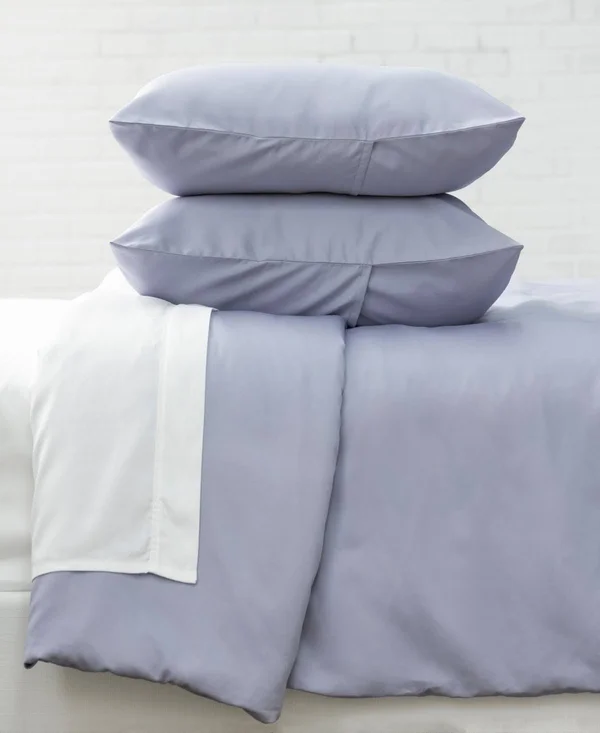 Kensington 3 Piece Duvet Set by Welhome, Size: Full, Queen, Buff