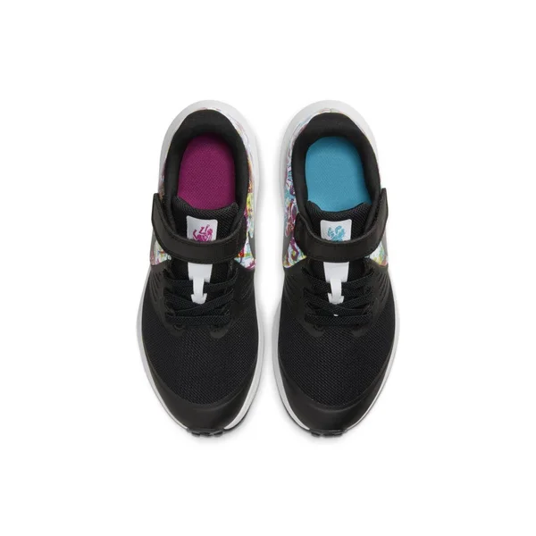 Nike Girls& Star Runner 2 Fable Sneaker - Black, 2.5