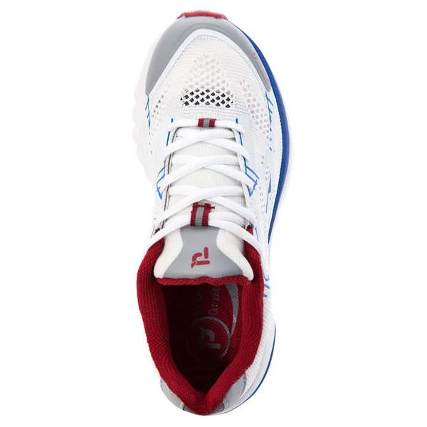 Propet One LT Sneaker - Women's - White/Red/Blue - Size 7.5