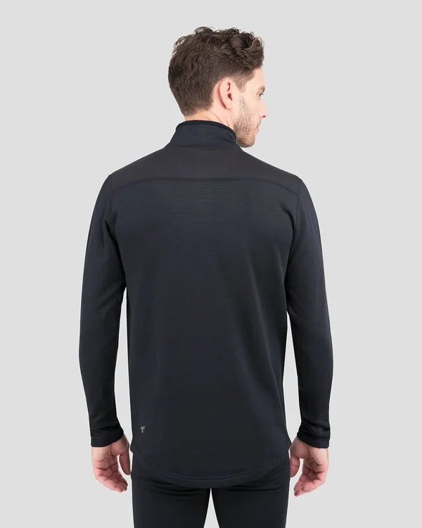 3.0 Men's Ecolator Performance Quarter Zip 2XL - Dark Grey Heather