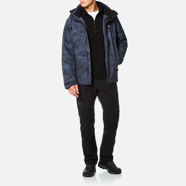 Jack Wolfskin Mens Gecko Fleece Black XXL