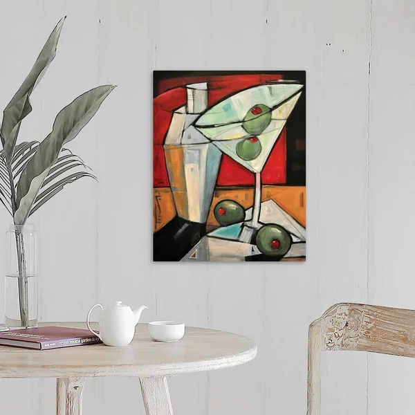 Martini, Canvas Wall Art, 16x20, Great Big Canvas