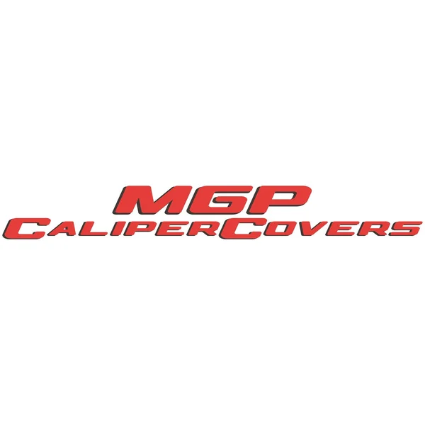 Brake Caliper Cover - MGP 13013SCV4RD Red Powdercoat