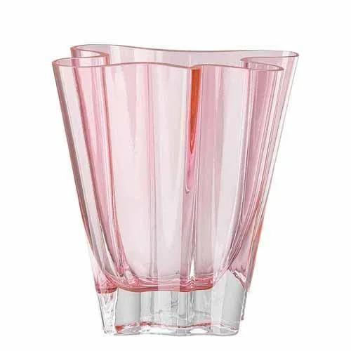 Flux Vase, Rose by Rosenthal - Large