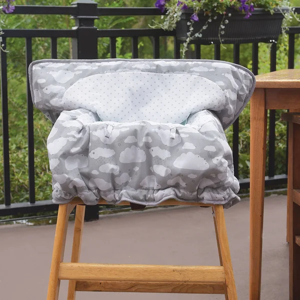 Go by Goldbug Clouds Reversible Shopping Cart Cover