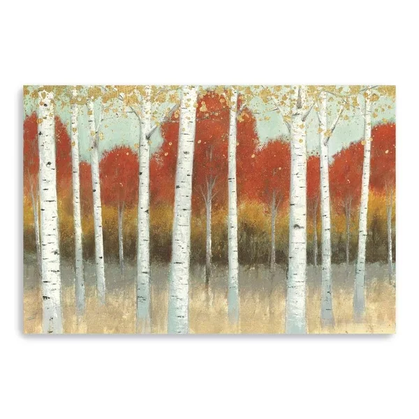 Fall Promenade I Canvas Giclee