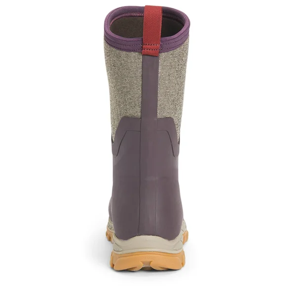 Muck Boots Arctic Sport II Mid Boots - Women's Wine Tasting/Herringbone 8 AS2M-6TW-RED-080