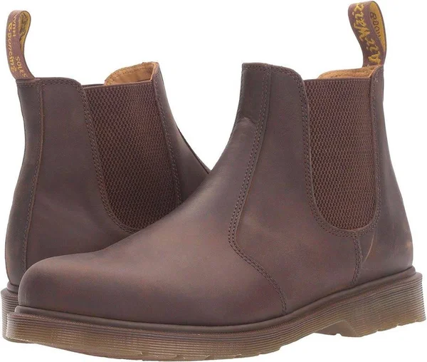 Dr Martens 2976 Crazy Horse Chelsea Boots - Gaucho