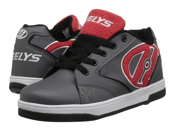 Heelys Children Boys Propel 2.0 Terry Skate Shoe (1), Boy's, Gray