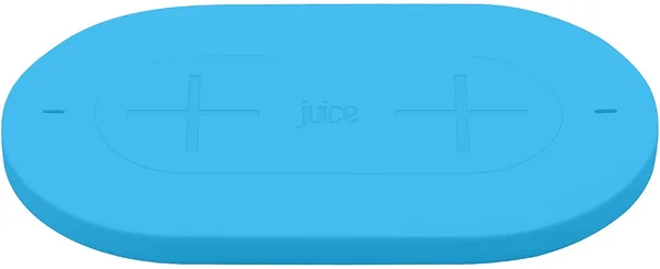 Juice Wireless Qi Compatible Mobile Phone Charging Duo Pad - iPhone, Samsung, Huawei, Sony, Microsoft, Google, 10W, Aqua