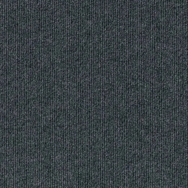 Foss Peel and Stick Ribbed Gunmetal 18 in. x 18 in. Residential Carpet Tile (16 Tiles/Case), Grey