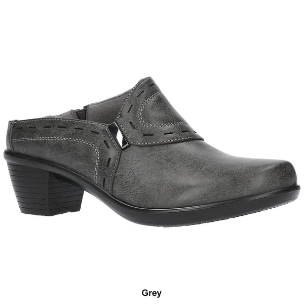 Easy Street Cynthia Women's Mules - Size: 7 WW, Grey