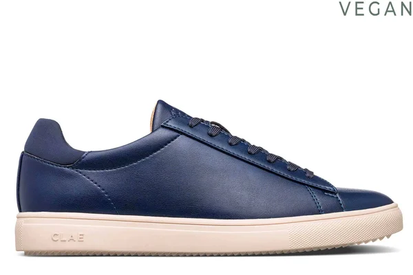 CLAE Bradley Vegan 7.5 - Navy Vegan Leather Shoes Unisex