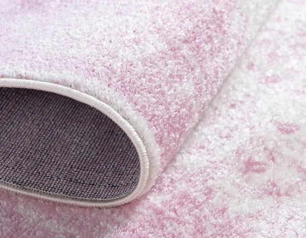 Rugs.com Dover Collection Rug 4& x 6& Pink Low-Pile Rug Perfect for Entryways - Kitchens, Breakfast Nooks, Accent Pieces