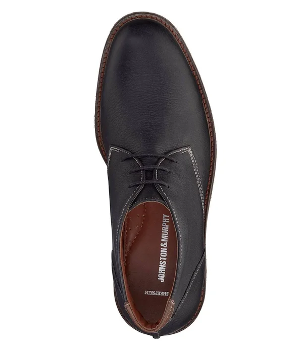 Johnston & Murphy Copeland Chukka Boot - Men's, Black, Size 15, Boots, Chukka