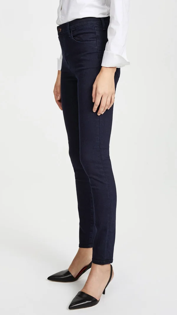 J Brand Maria High-Rise Skinny Jeans, Blue, Women's, 29