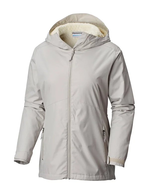Columbia Women & S Rainie Falls Jacket - Light Cloud
