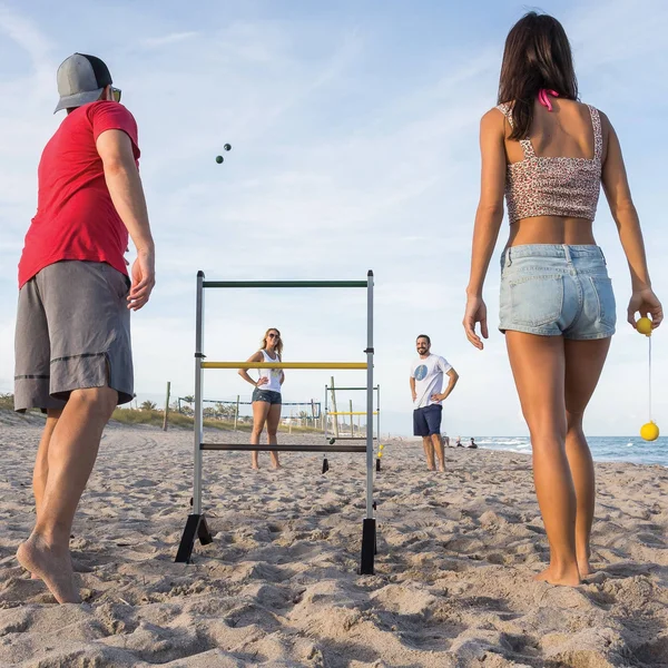 Go Gater Gold Steel Ladderball Set