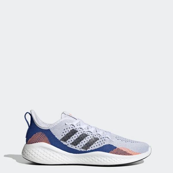 Adidas Men's Fluidflow 2.0 Running Shoes, White