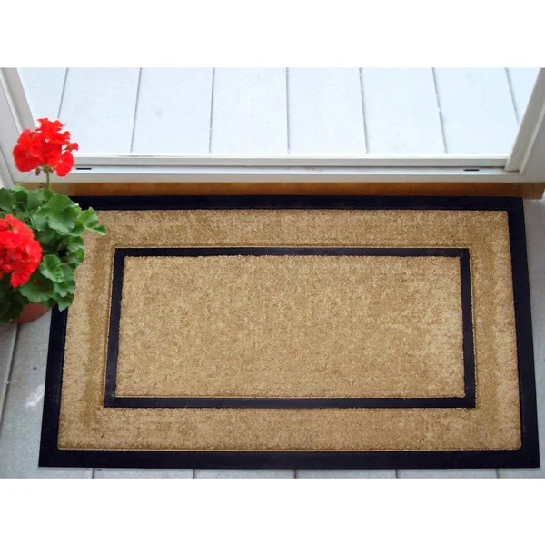 Coir/ Rubber Frame Doormat - 22 in. x 36 in.