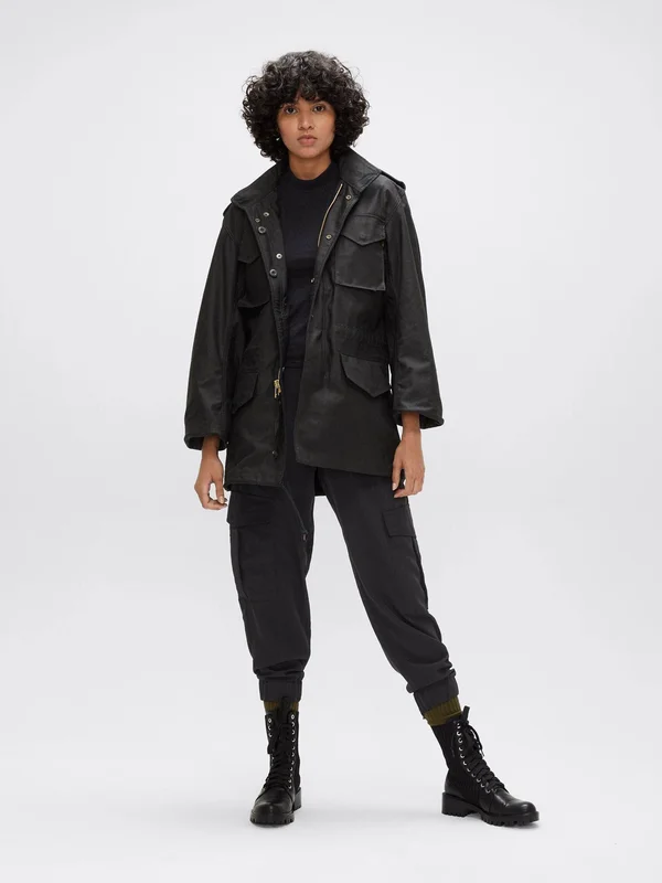 Alpha Industries M-65 Field Coat Black L