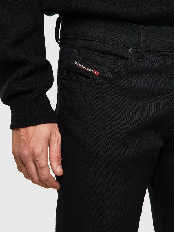 Diesel D-Strukt Slim Fit Jeans - Black - 29