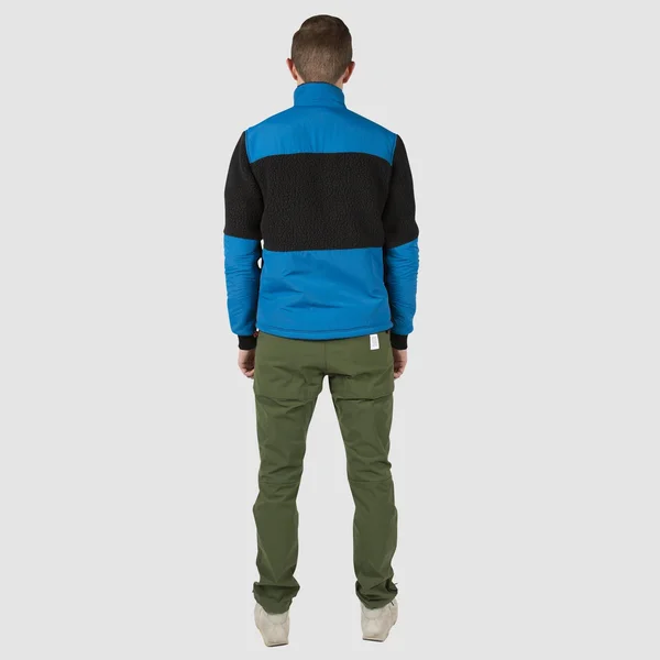 Topo Designs Men's Subalpine Fleece - Black/Forest - XL
