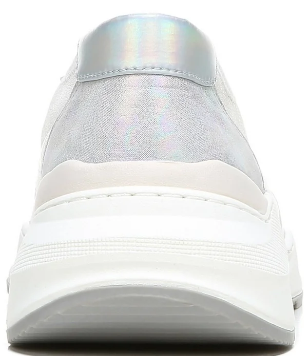 27 Edit Bev Sneaker Shoes - Satin Pearl Leather, 12.0M, Lace-Up Style, Round Toe, Rubber Outsole