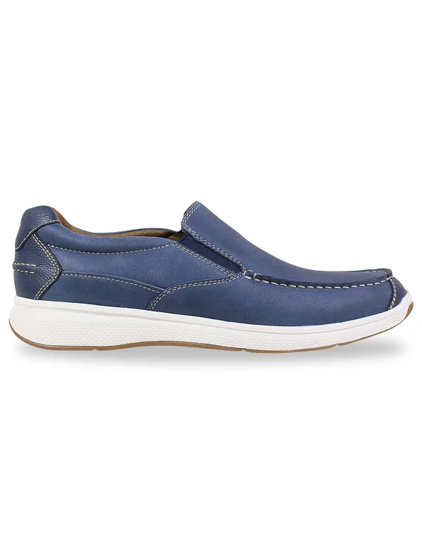 Florsheim Great Lakes Moc Toe Slip on 9 Men's Indigo