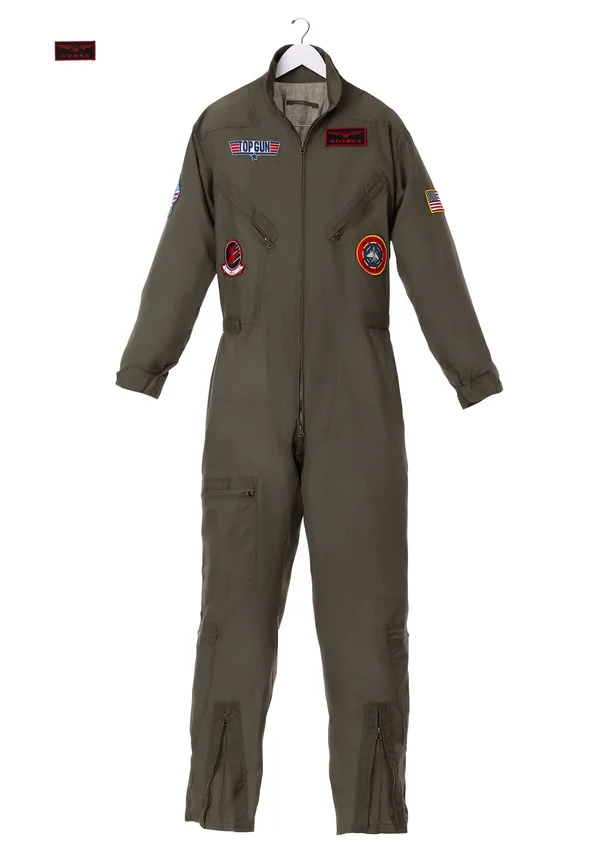 Top Gun Men's Flight Suit Costume