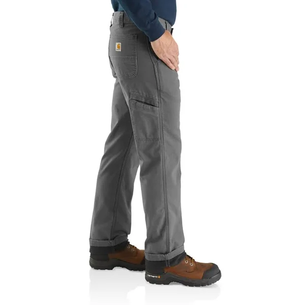 Carhartt Men's Rugged Flex Rigby Knit Lined Dungaree - 40x36 - Gravel