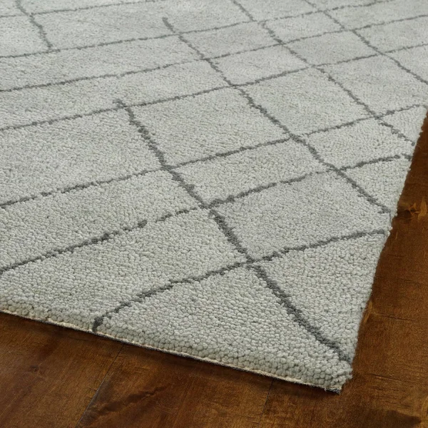 Kaleen Micha MCA98-77 Silver Rug - 8 ft x 10 ft