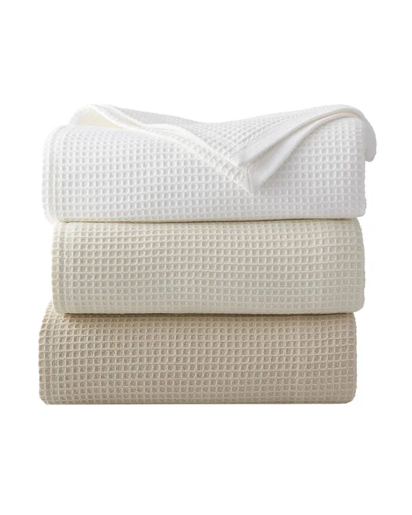 Sferra Kingston Blanket White Full/Queen