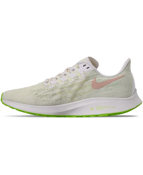 Nike Women's Air Zoom Pegasus 36 Running Shoes, Size: 9.5, Beige