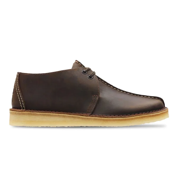 Men's Clarks Desert Trek Boot, Size: 8, Beeswax