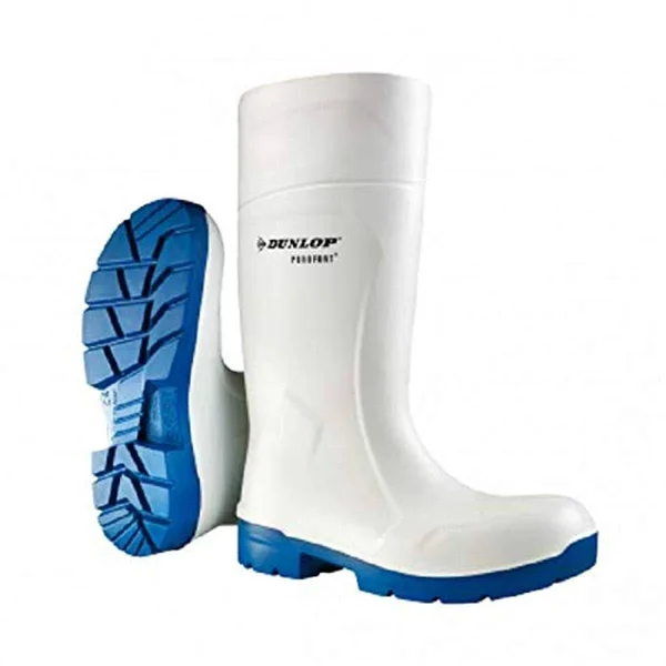 Dunlop Purofort Thermo+ Full Safety Winter Work Boots, White, Sizes 6-15 Size 10, WW, CleanFlow.net